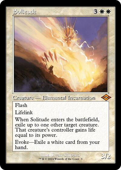 Solitude (Retro Frame) (Modern Horizons 2) Light Play Foil