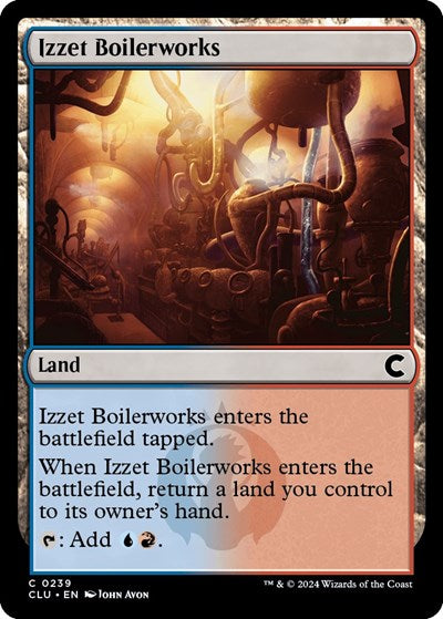 Izzet Boilerworks (Ravnica: Clue Edition) Near Mint