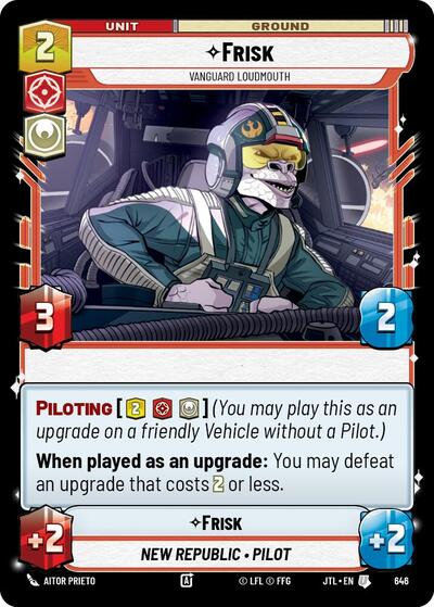 Frisk Vanguard Loudmouth (Foil) (Jump to Lightspeed) Near Mint Foil