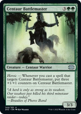 Centaur Battlemaster (Double Masters 2022) Medium Play Foil