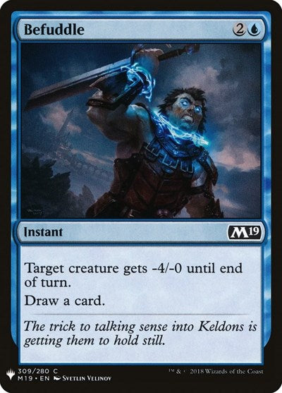 Befuddle (Mystery Booster) Light Play