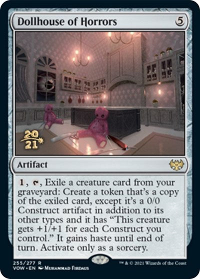 Dollhouse of Horrors (Promos: Prerelease Cards) Light Play Foil