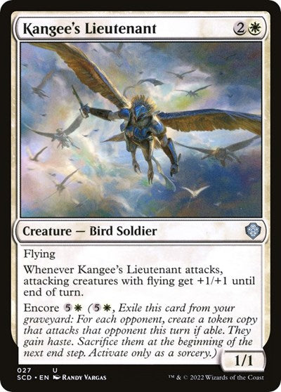 Kangee's Lieutenant (Commander 2022 Starter Decks) Light Play