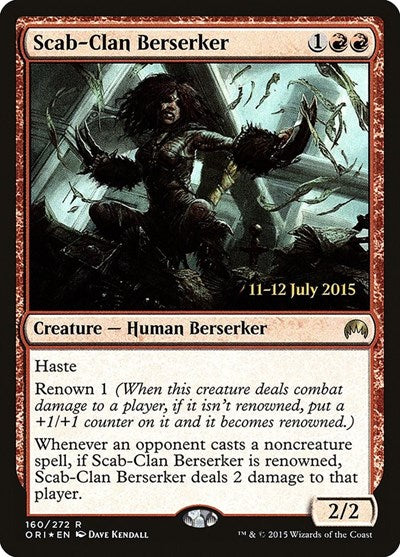 Scab-Clan Berserker (Promos: Prerelease Cards) Light Play Foil