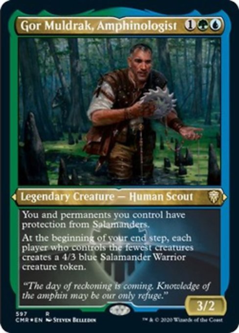 Gor Muldrak Amphinologist Foil Etched|17|0|0.00