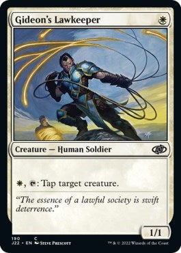Gideon's Lawkeeper (Jumpstart 2022) Medium Play