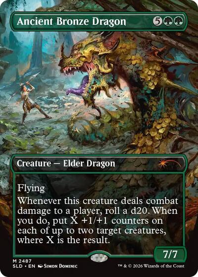 Ancient Bronze Dragon (Secret Lair) Near Mint Foil