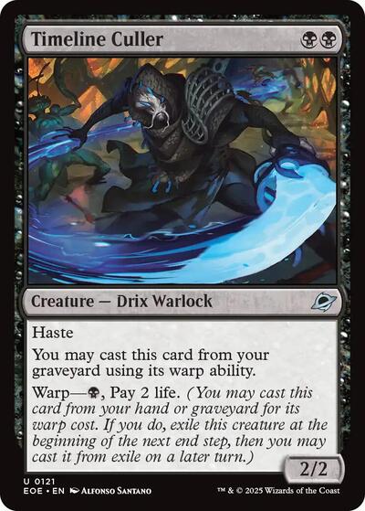 Timeline Culler (Edge of Eternities) Light Play Foil