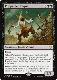 Puppeteer Clique (Commander 2017) Light Play