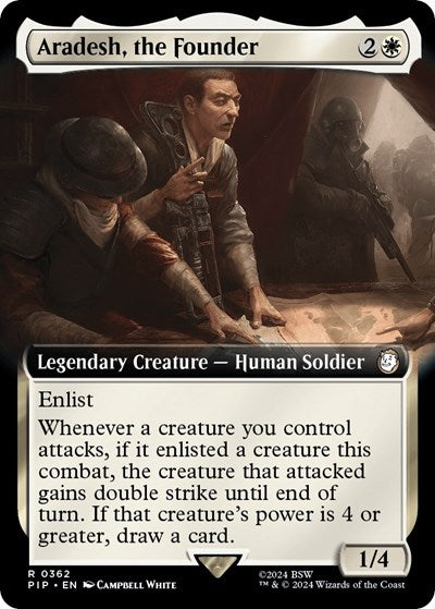 Aradesh, the Founder (Extended Art) (Universes Beyond: Fallout) Near Mint Foil