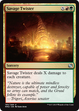 Savage Twister (Modern Masters 2015) Near Mint Foil