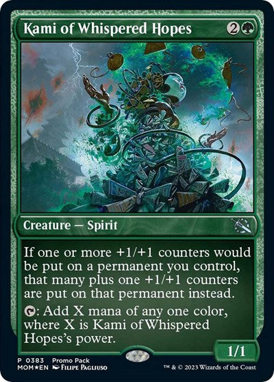 Kami of Whispered Hopes (Promo Pack: March of the Machine) Light Play