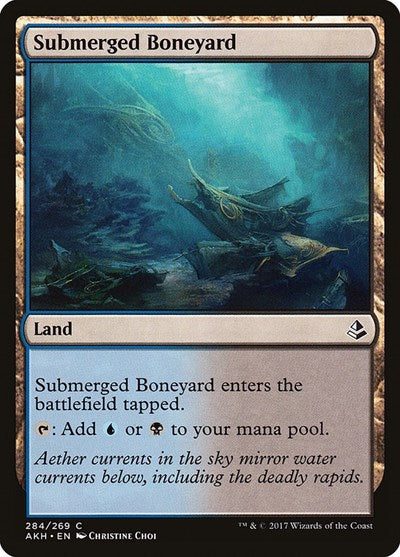 Submerged Boneyard (Amonkhet) Heavy Play