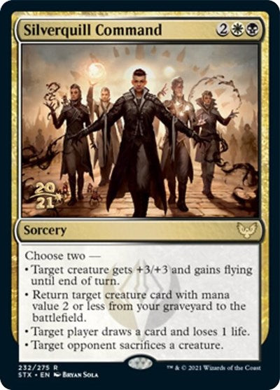 Silverquill Command (Promos: Prerelease Cards) Near Mint Foil