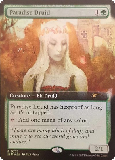 Paradise Druid (Extended Art) (Secret Lair) Near Mint Foil