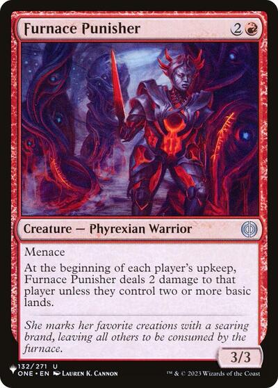 Furnace Punisher (The List) Near Mint