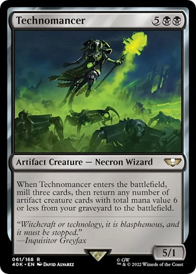 Technomancer (Surge Foil) (Universes Beyond: Warhammer 40K) Near Mint Foil