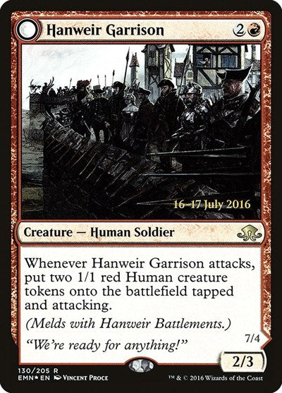 Hanweir Garrison (Promos: Prerelease Cards) Light Play Foil