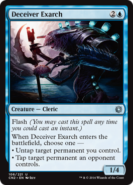 Deceiver Exarch (Conspiracy: Take the Crown) Medium Play Foil