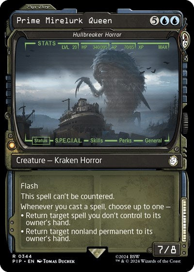 Prime Mirelurk Queen - Hullbreaker Horror (Showcase) (Universes Beyond: Fallout) Light Play