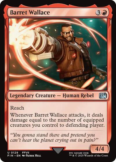 Barret Wallace (Universes Beyond: FINAL FANTASY) Light Play