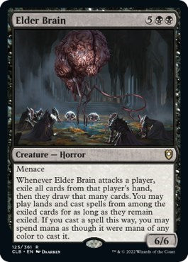 Elder Brain (Commander Legends: Battle for Baldur's Gate) Light Play Foil