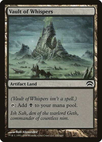 Vault of Whispers (Planechase) Heavy Play