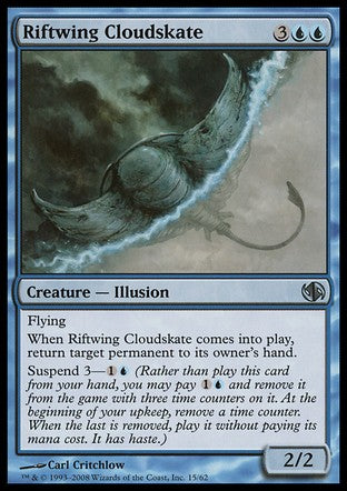 Riftwing Cloudskate (Duel Decks: Jace vs Chandra) Light Play
