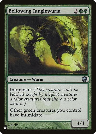 Bellowing Tanglewurm (The List) Light Play