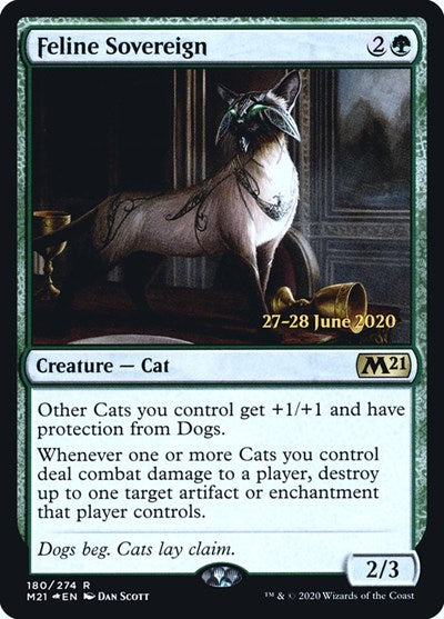 Feline Sovereign (Promos: Prerelease Cards) Light Play Foil