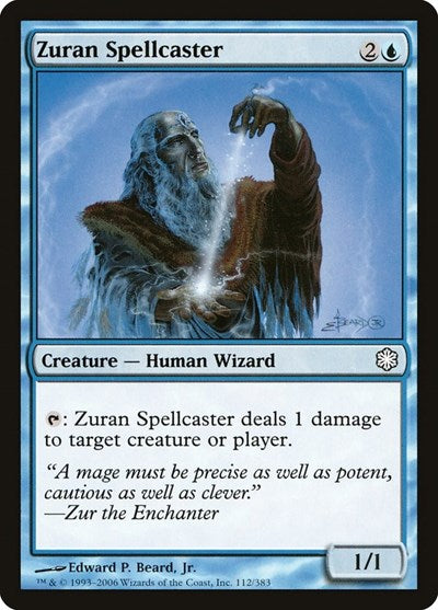 Zuran Spellcaster (Coldsnap Theme Deck Reprints) Medium Play