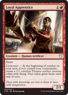 Loyal Apprentice (Commander 2018) Near Mint