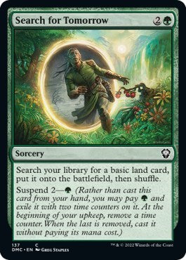 Search for Tomorrow (Commander: Dominaria United) Light Play