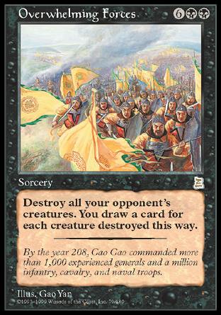 Overwhelming Forces (Portal Three Kingdoms) Near Mint