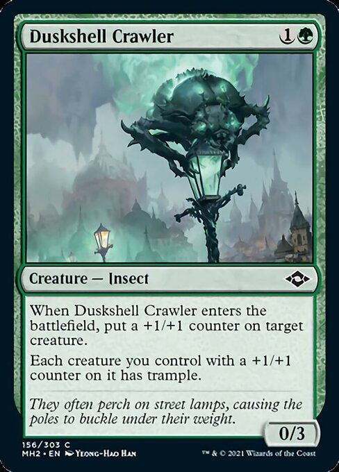 Duskshell Crawler (Modern Horizons 2) Medium Play