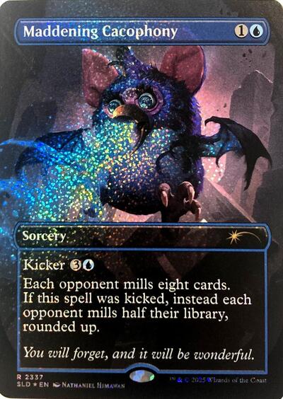 Maddening Cacophony (Confetti Foil) (Secret Lair) Light Play Foil