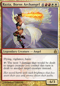 Razia, Boros Archangel (Ravnica) Medium Play