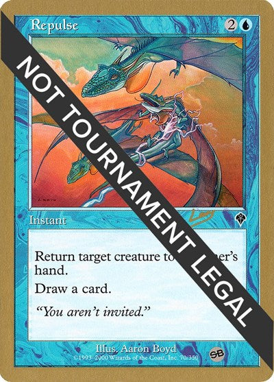 Repulse - 2002 Raphael Levy (INV) (SB) (World Championship Decks) Medium Play