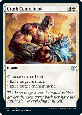 Crush Contraband (Commander 2020 Zendikar Rising) Light Play