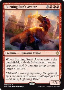 Burning Sun's Avatar (Ixalan) Heavy Play