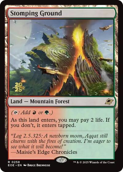 Stomping Ground (Promos: Prerelease Cards) Near Mint Foil