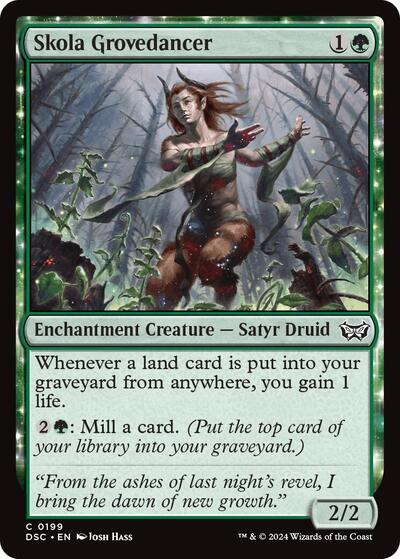 Skola Grovedancer (Commander: Duskmourn: House of Horror) Near Mint