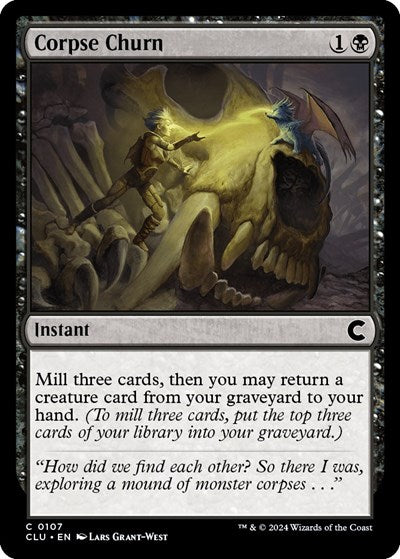 Corpse Churn (Ravnica: Clue Edition) Light Play