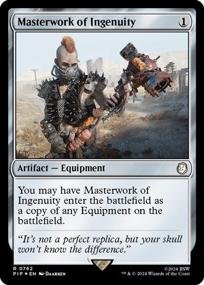 Masterwork of Ingenuity (Surge Foil) (Universes Beyond: Fallout) Near Mint Foil