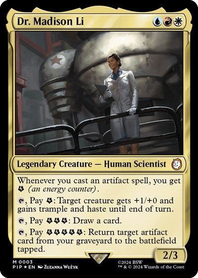 Dr. Madison Li (Universes Beyond: Fallout) Medium Play Foil