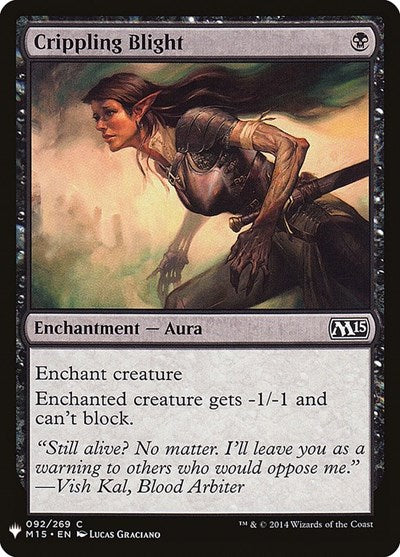 Crippling Blight (Mystery Booster) Near Mint