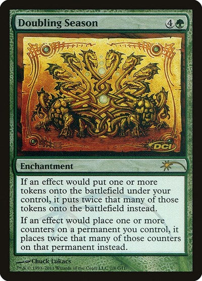 Doubling Season (Promos: Judge) Light Play Foil