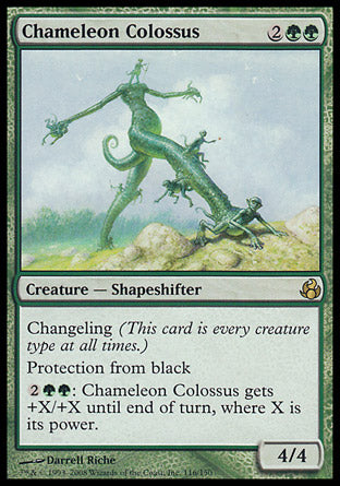 Chameleon Colossus (Morningtide) Light Play Foil