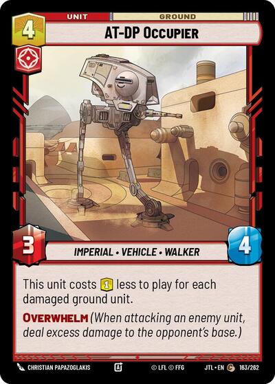 AT-DP Occupier (Jump to Lightspeed) Near Mint