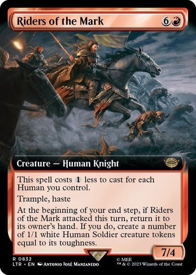 Riders of the Mark (Extended Art) (Universes Beyond: The Lord of the Rings: Tales of Middle-earth) Light Play